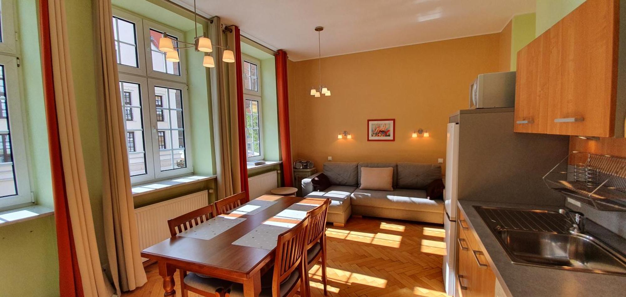 Patio Apartments - Old Town Гданск Стая снимка